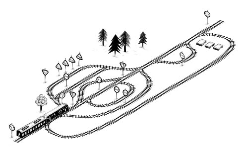A railroad diagram